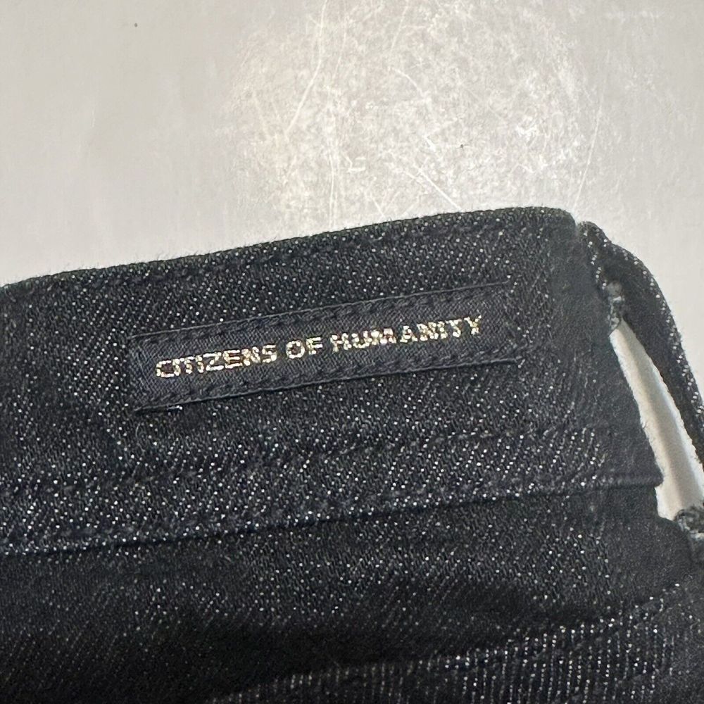 Citizen Of Humanity Ingrid Stretch Low Waist Flare Blue Jeans Size 28 Stay Gold - Picture 13 of 16